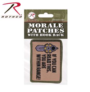 If You Can Read This Morale Patch w/ Velcro Hook