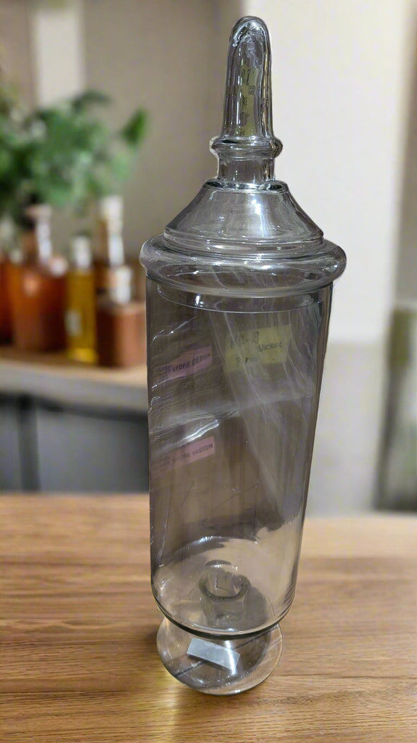 Large, Tall Apothecary Jar