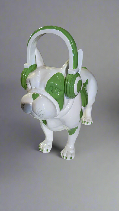 Ceramic French Bulldog Statue