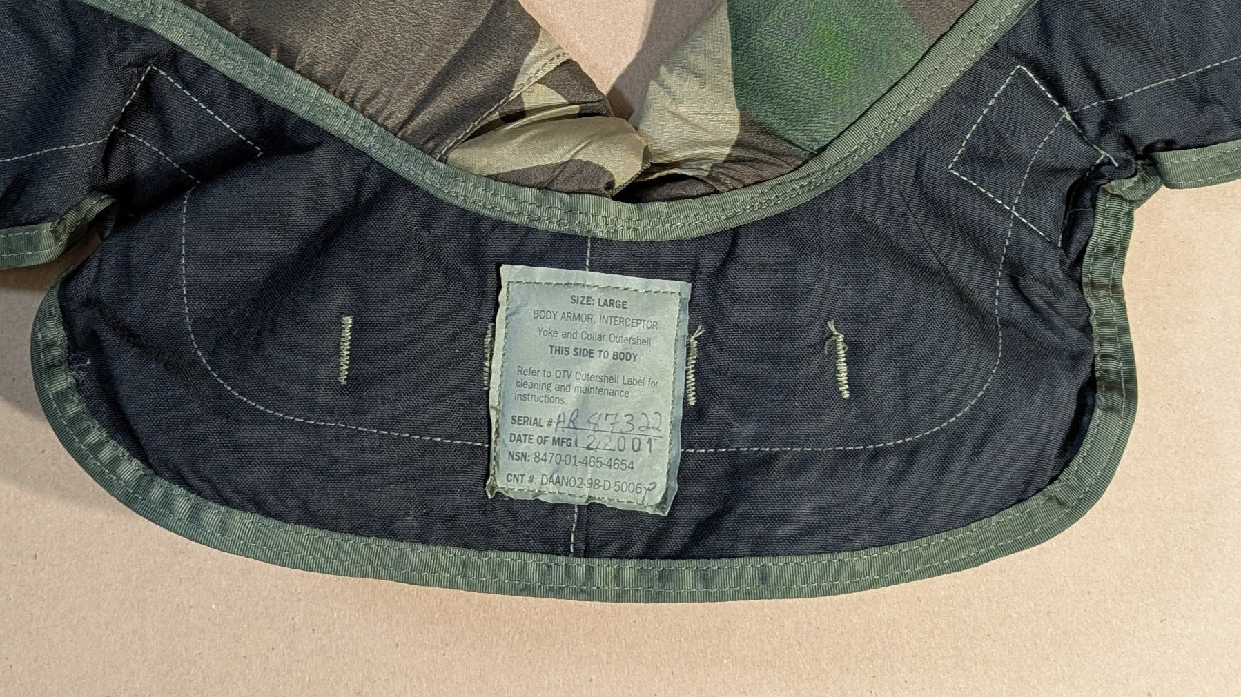 Yoke and Collar Outershell