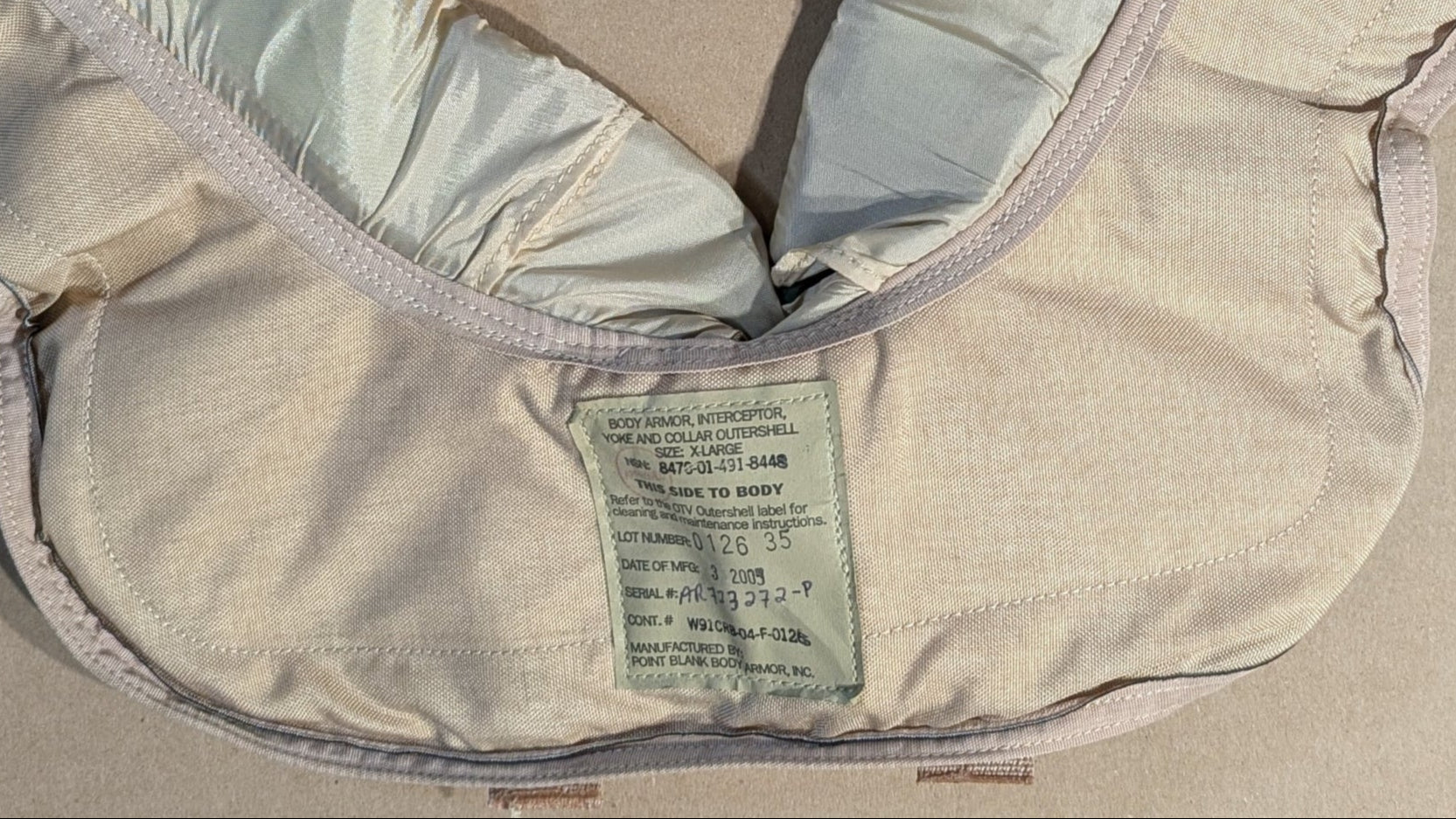 Yoke and Collar Outershell