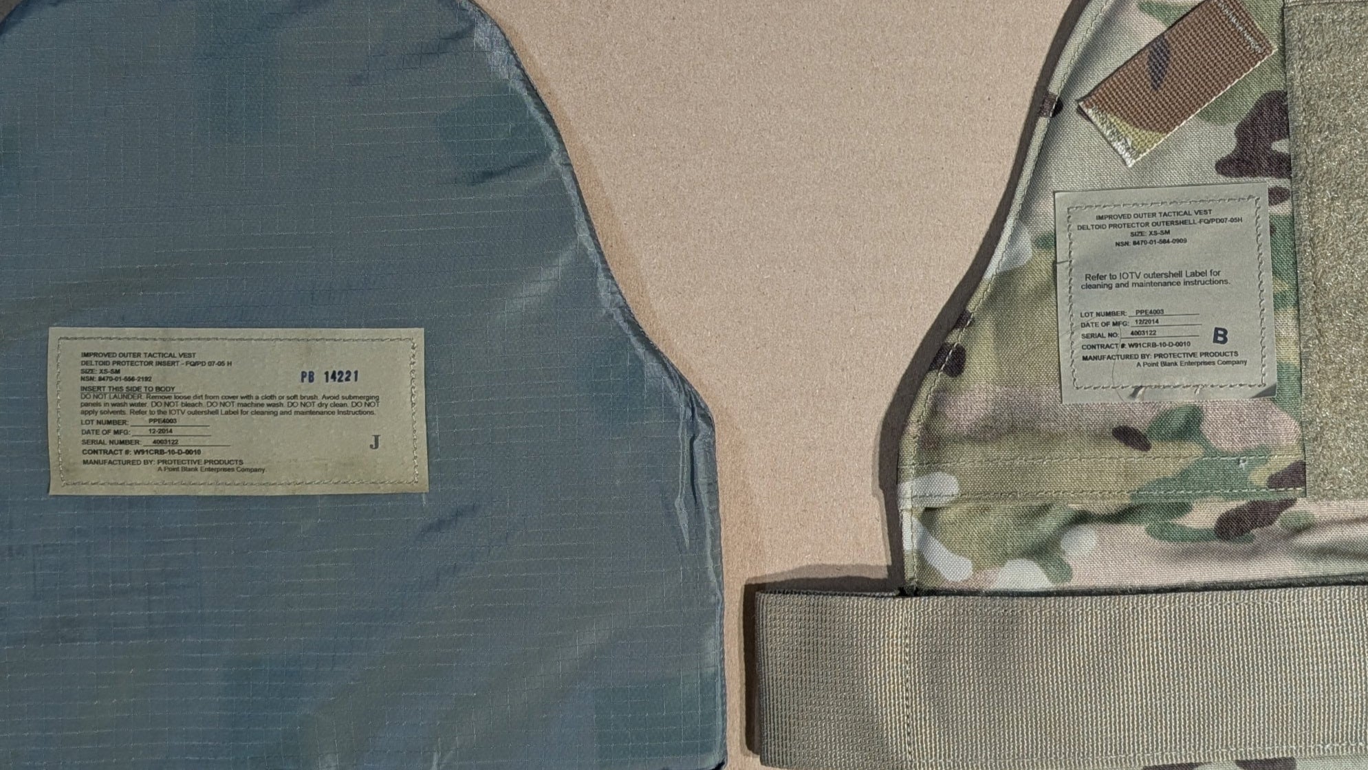 Deltoid Protector w/ Ballistic Inserts (Set of 2)