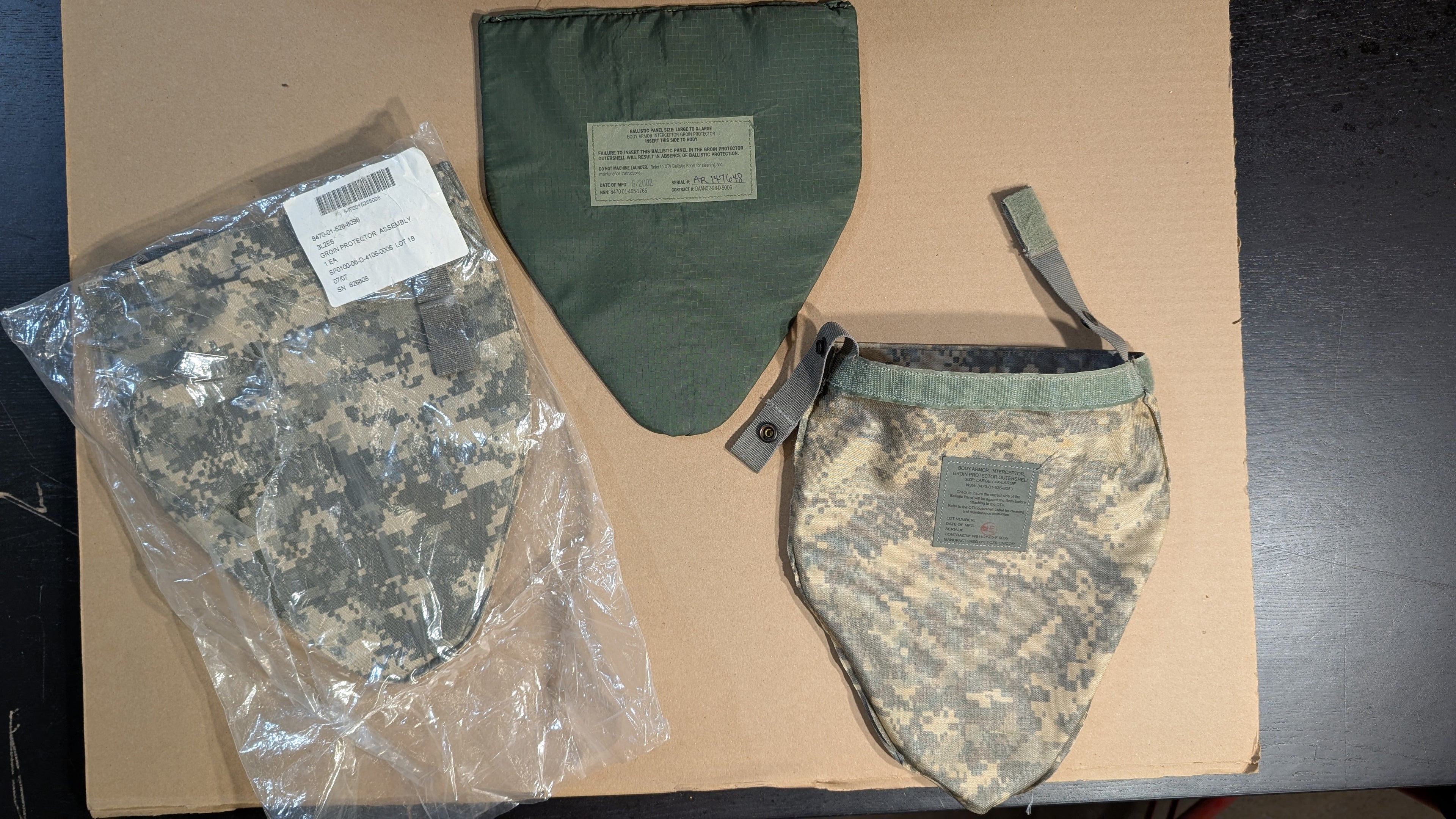 Groin Protector w/ Ballistic Insert *New*