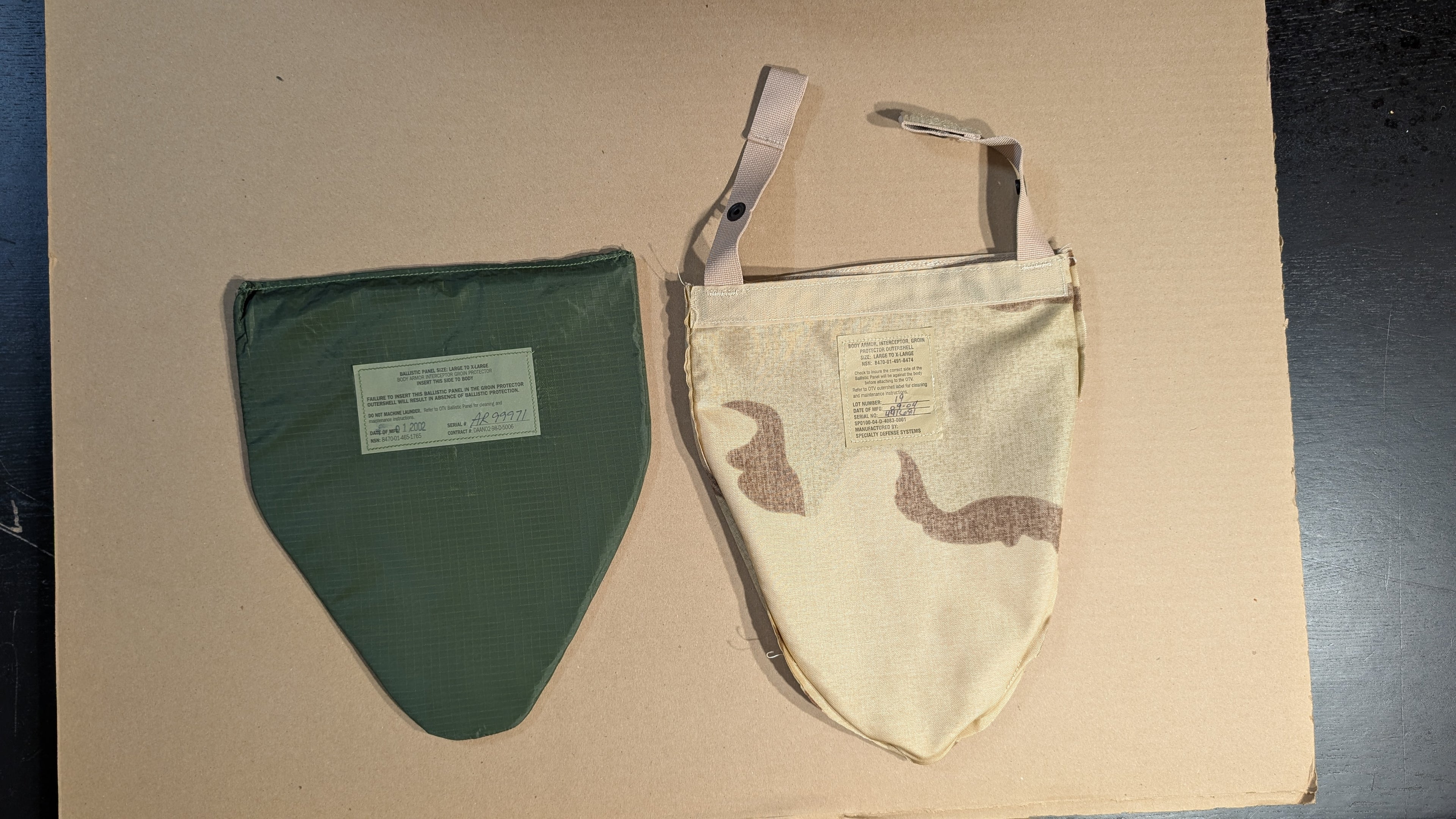 Groin Protector w/ Ballistic Insert *New*