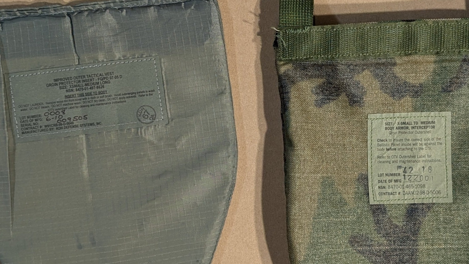 Groin Protector w/ Ballistic Insert *New*