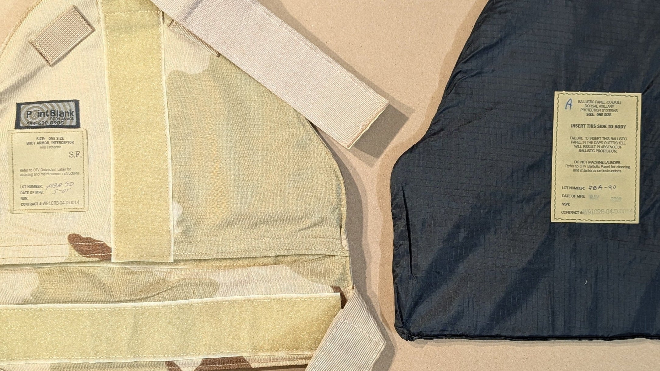 Deltoid Protector w/ Ballistic Inserts (Set of 2)