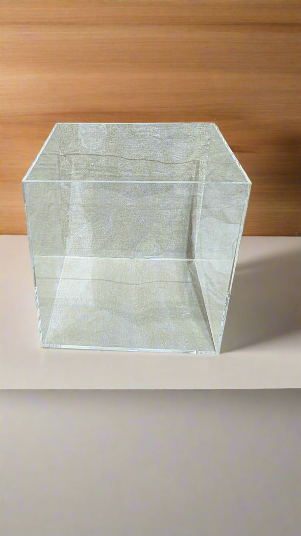 Clear Acrylic Display Case (Cube)
