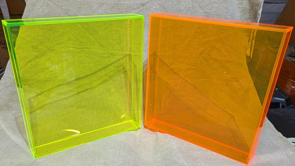 Neon Acrylic Display Board (Square)