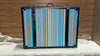 C Wonder Striped Canvas Decorative Retro Luggage