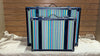 C Wonder Striped Canvas Decorative Retro Luggage