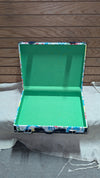C Wonder Striped Whimsical Decorative Retro Luggage