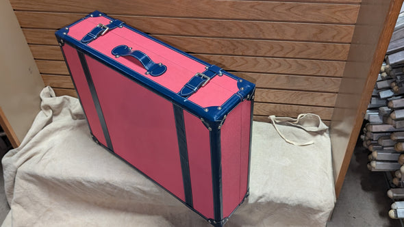 C Wonder Persimmon Canvas Decorative Retro Luggage