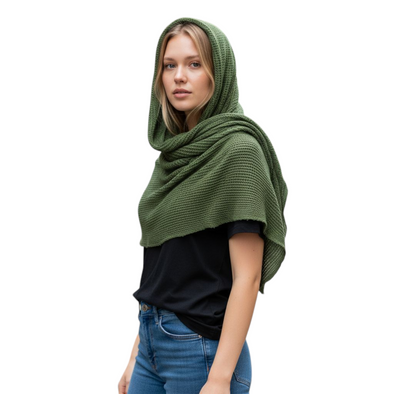 Vintage Canadian Forces Extra Large Military Scarf