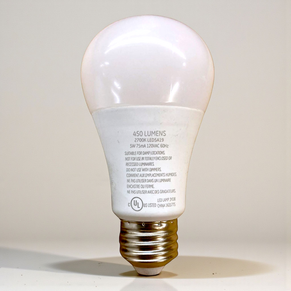 MEDIUM: GE Soft White(A19) 40W LED Light Bulbs