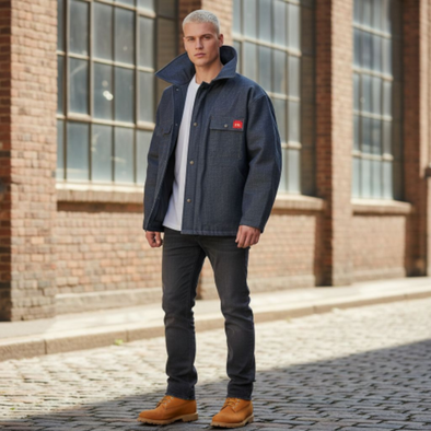 Dakota Outerwear Co Lightweight Fire Resistant Denim Jacket
