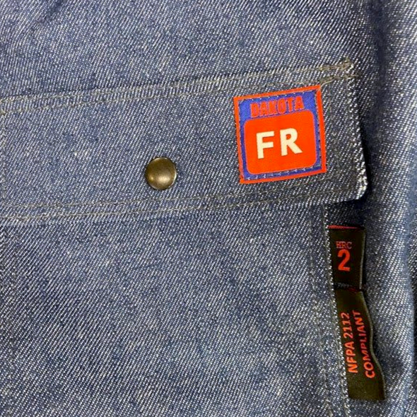 Dakota Outerwear Co Lightweight Fire Resistant Denim Jacket