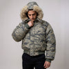 Dakota Outerwear Co. N-2B Parka ABU Camo with Faux Fur Lined Hood *New*