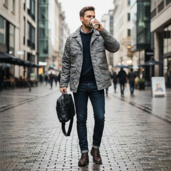 Dakota Outerwear Co. Chore Parka ABU Digital Tiger Stripe Camo