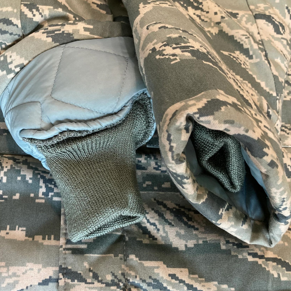 Dakota Outerwear Co. N-3B Parka ABU and Woodland Camouflage with Faux Fur Lined Hood