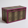 C. Wonder Cheetah Print Decorative Trunk