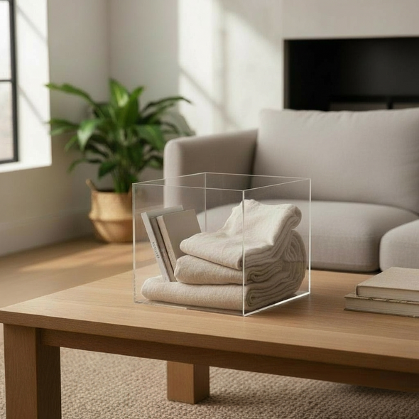 C. Wonder Clear Acrylic Cube Display Case