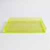 C. Wonder Neon Yellow Acrylic Display Valet Tray