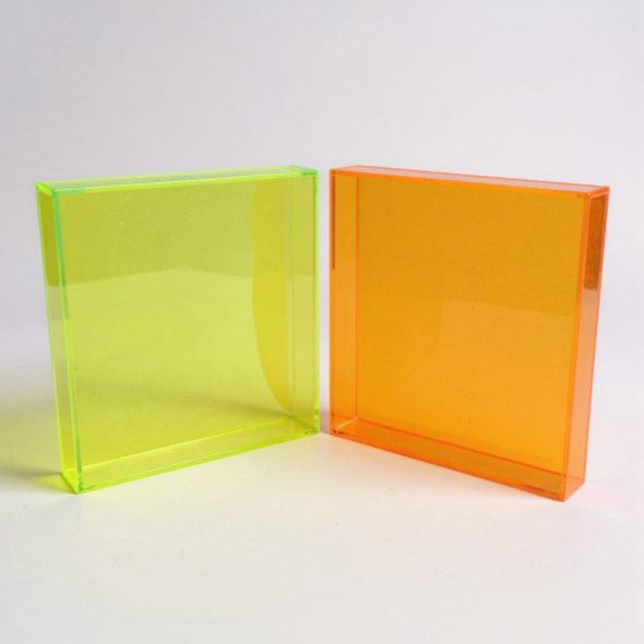 C. Wonder Neon Acrylic Square Display Board