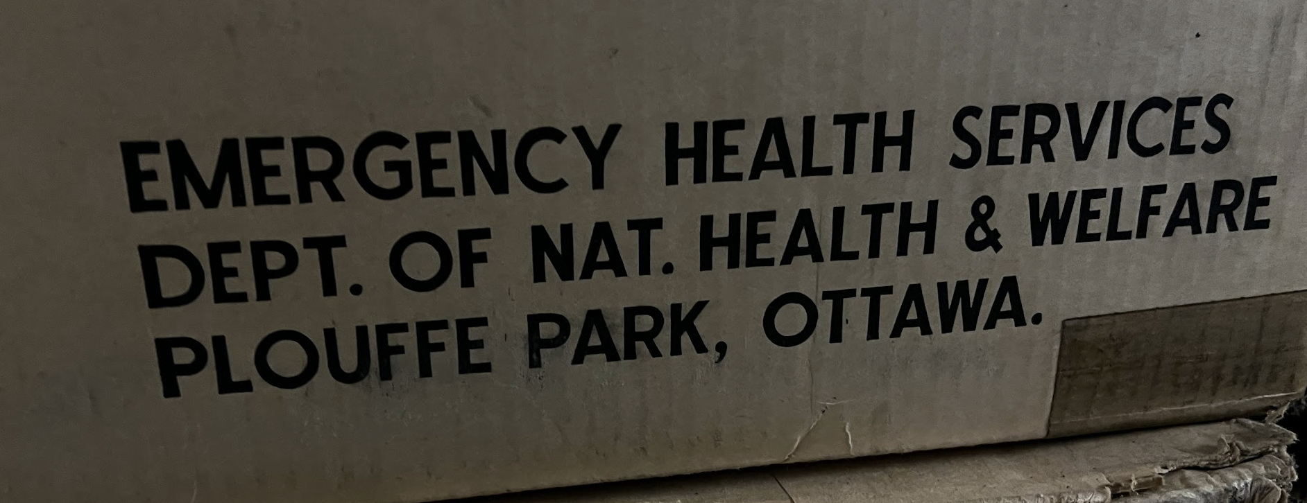 Authentic 1950's Canadian Civil Defense Wool Blanket, Brand New *Very RARE*