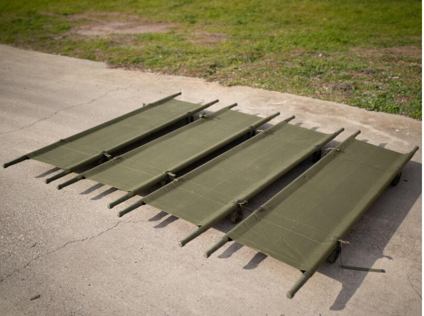 First Aid Military Stretchers - Canadian - 1960's - NEW