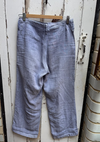 Antique 1950's vintage French Navy linen sailor trousers with Flaps *NEW & RARE*