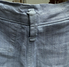 Antique 1950's vintage French Navy linen sailor trousers with Flaps *NEW & RARE*