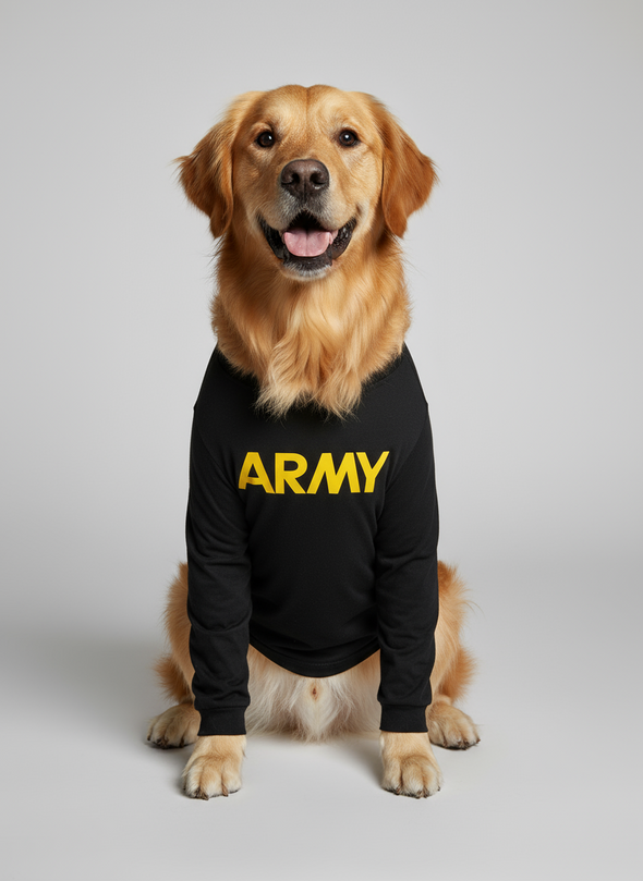 Long Sleeve Army PT T-Shirt
