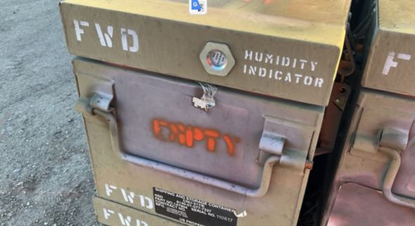 Lockheed Martin CNU-317/E Storage Container (each)