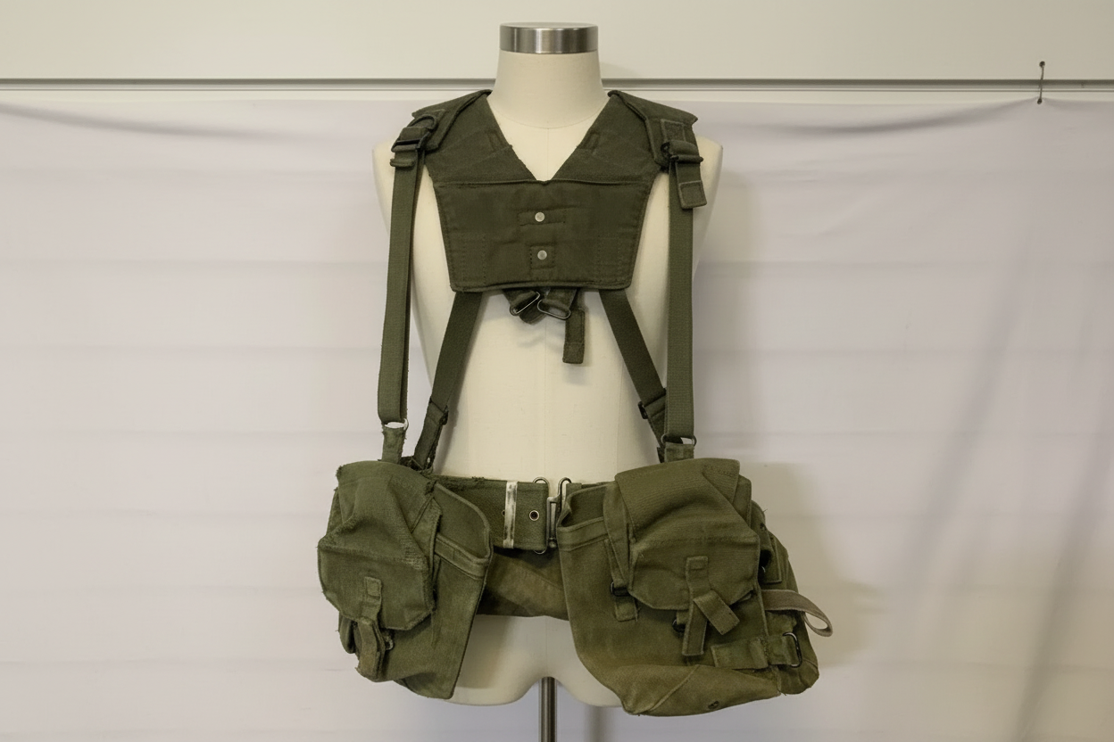P58 Web Equipment Set Green British Cold War Era