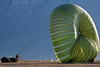 Vintage US Military Green 64 FT Diameter G-12 Cargo Parachute
