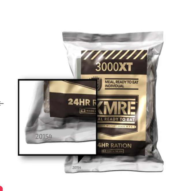 XMRE 3000XT 24HR – CASE OF 6 MEALS FRH