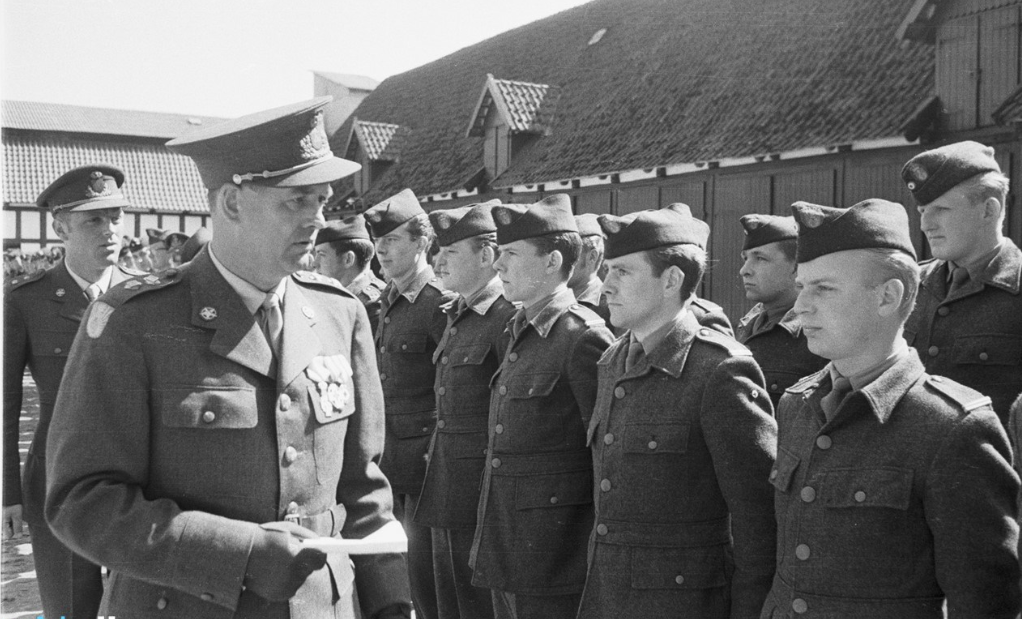 Danish Civil Defense Wool Garrison Cap / Issued