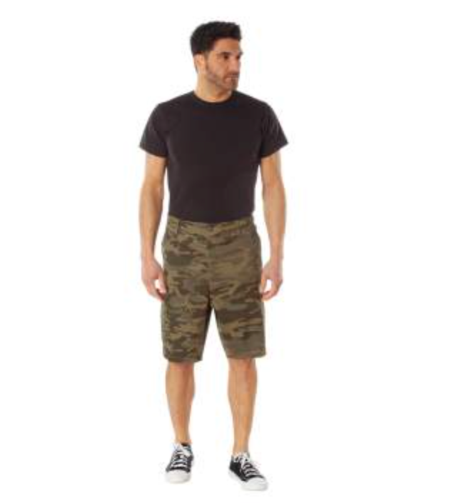 Tactical Camo BDU Shorts – Durable Military Cargo Shorts