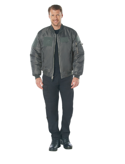 MA-1 Flight Jacket with Patches