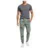 Fleece Sweatpants Joggers Tank Green and Grey Crush Tie-Dye