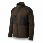 US Military 90's Cold Weather Sherpa Bear Fleece Jacket / Brown / Issued