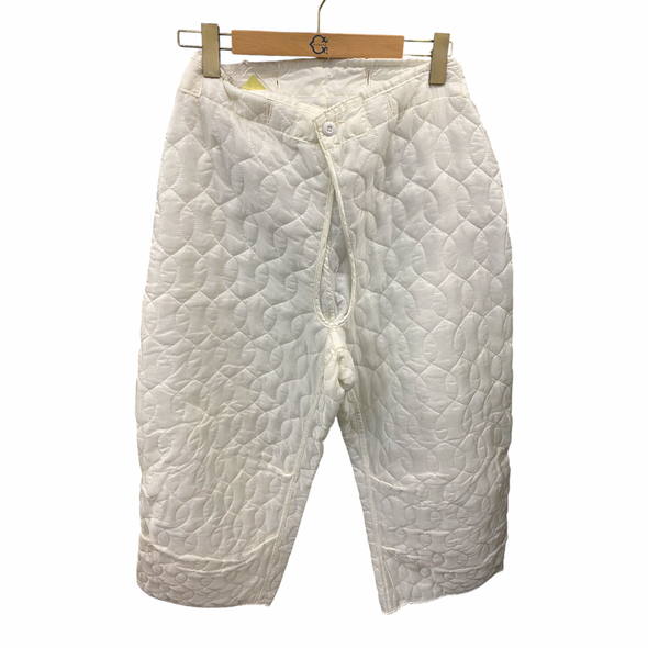 Vintage US Military M65 Quilted Pants Liner White Arctic Snow