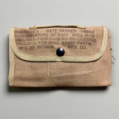 Vintage WWII US Spare M13 Parts Pouch