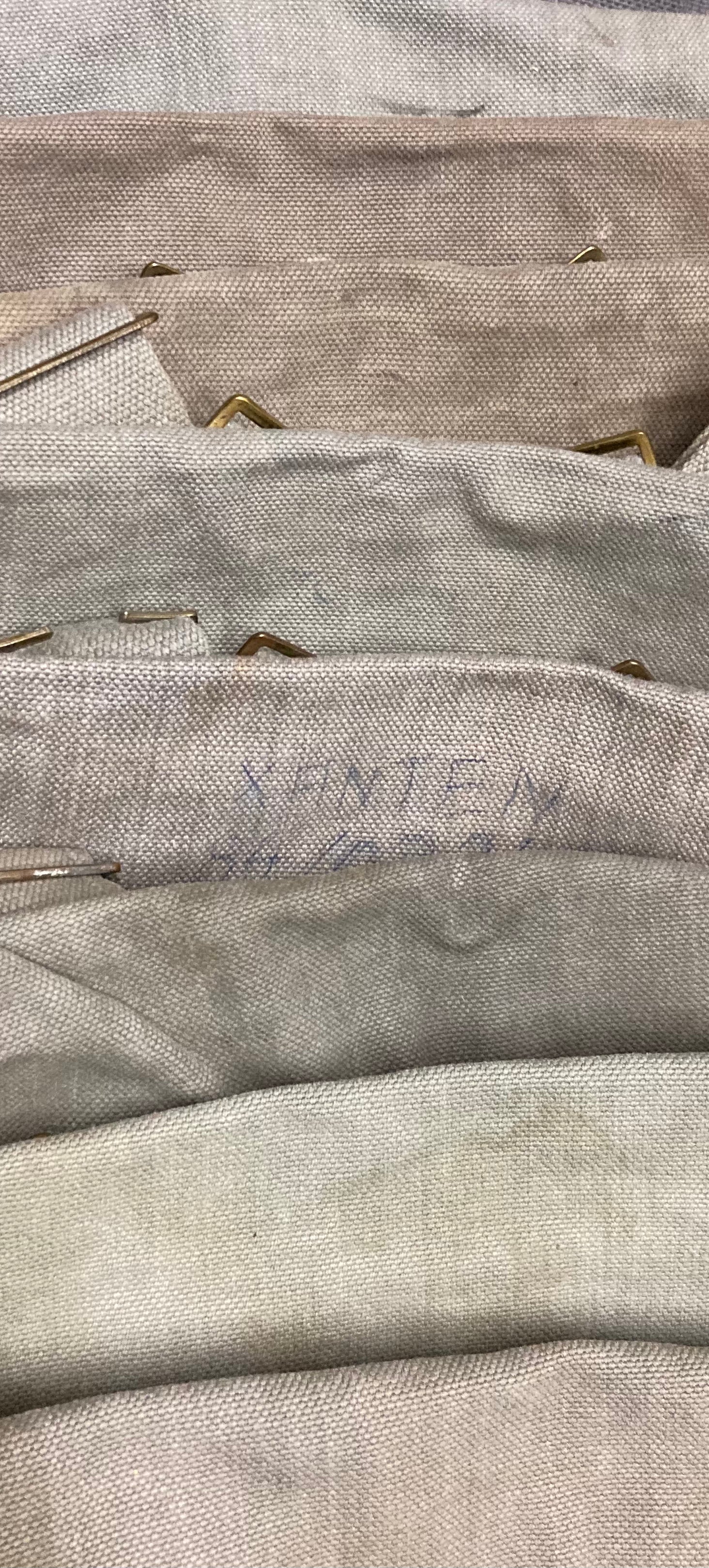 P37 Backpack with Straps Blue-Gray British RAF WWII & Postwar