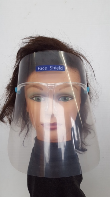 Full Face Shield with Glasses