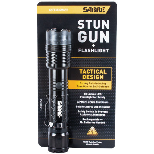 Sabre 1,000,000 Stun Gun & Flashlight