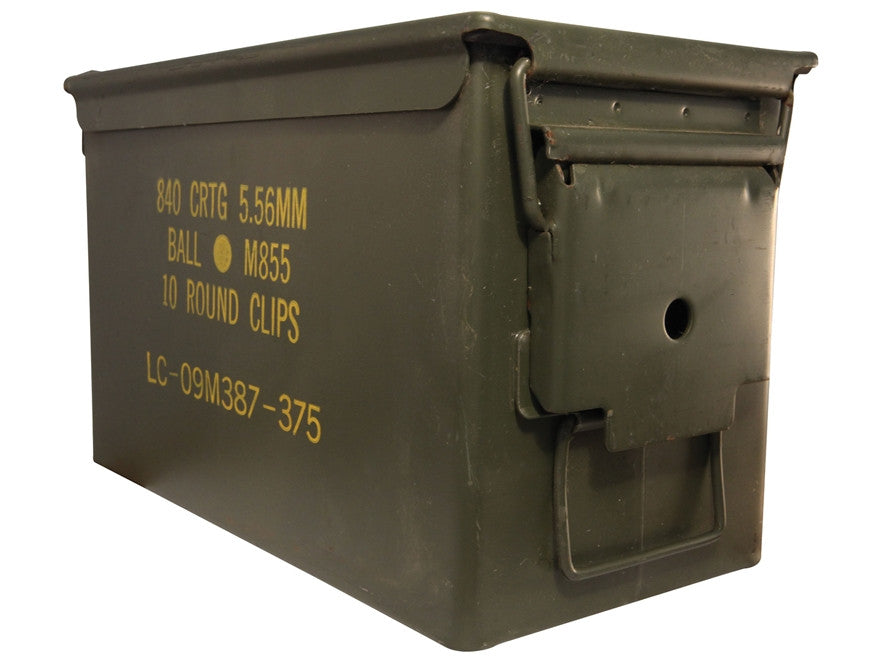 Authentic US Military 50 Cal Ammo Can *REAL DEAL*