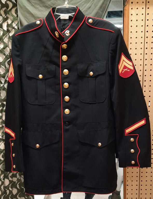 Authentic Very Rare 48L USMC Dress Blue Jacket - SOLD