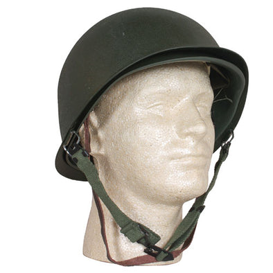 Deluxe M1 Style Steel Combat Helmet with Liner