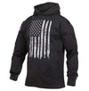 Distressed US Flag Concealed Carry Hooded Sweatshirt